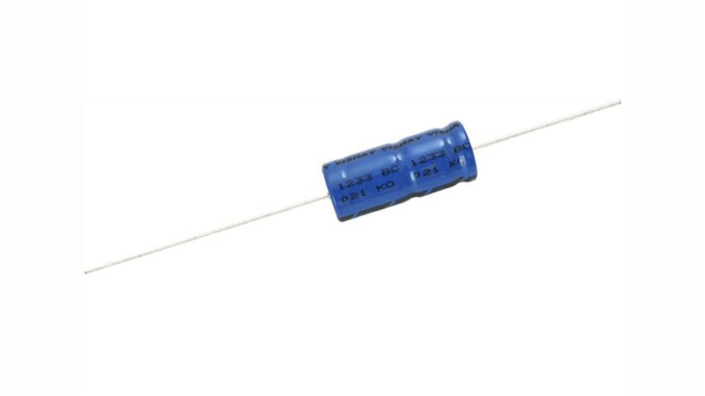 Condensador electrolítico Vishay, 1500μF, 25V dc, 12.5 x 30mm