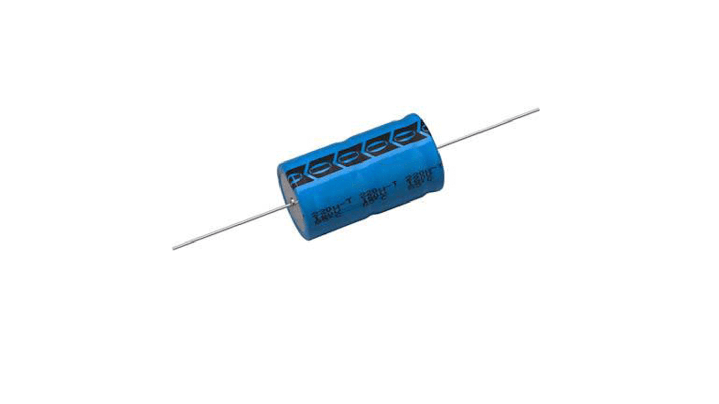 Vishay Aluminium-Elektrolyt Kondensator 220μF / 16V dc