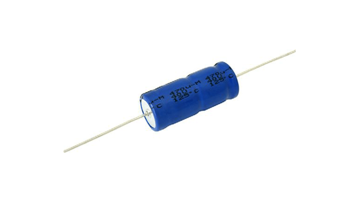 Condensador electrolítico Vishay, 220μF, 40V dc, 10 x 30mm