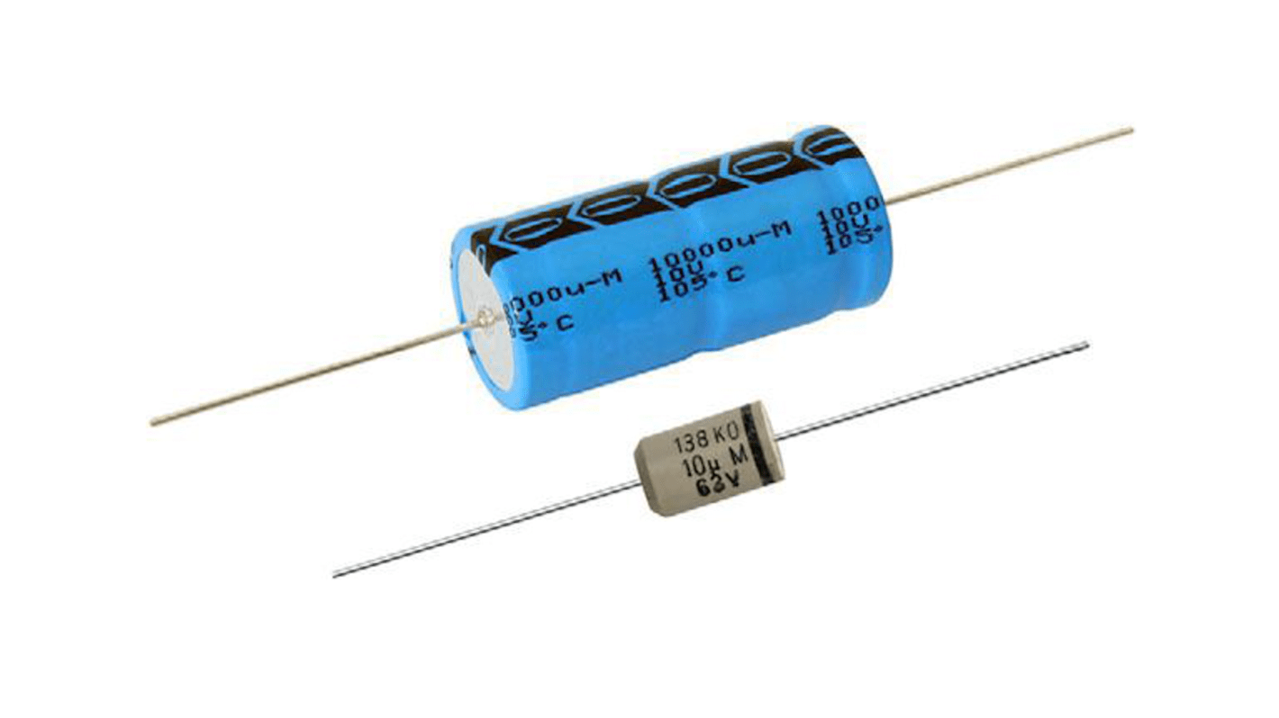 Vishay Aluminium-Elektrolyt Kondensator 150μF / 63V dc
