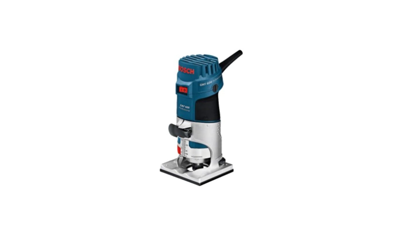 Bosch GKF 600 Oberfräse, 1/4Zoll, 600W, 240V, UK-Netzstecker