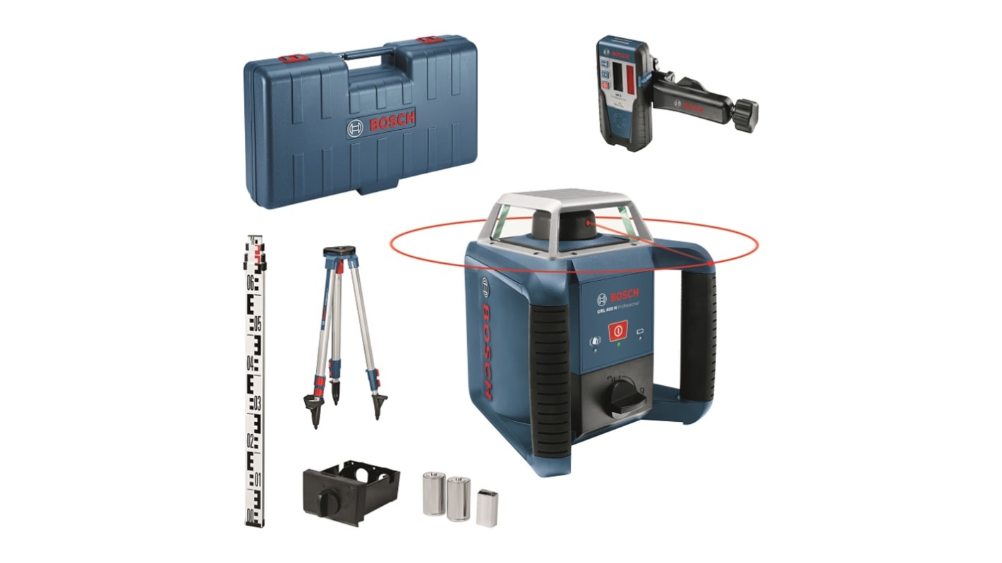 06159940JY | Bosch GRL 400 H Red, 1 Line Rotary Laser | RS