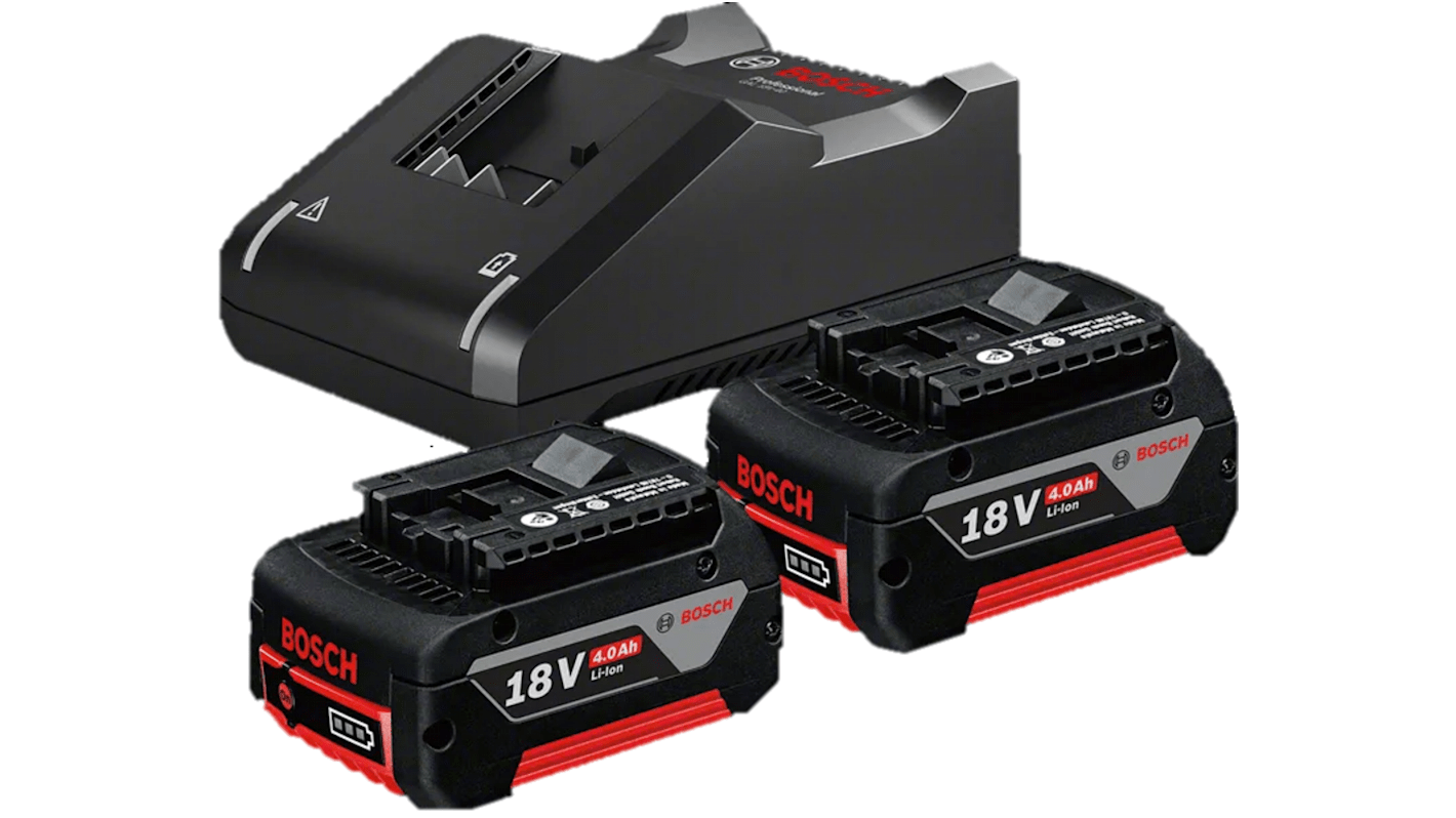 1600A019S1 | Batería y cargador Bosch Li-Ion de 18V 4Ah, para usar con ...