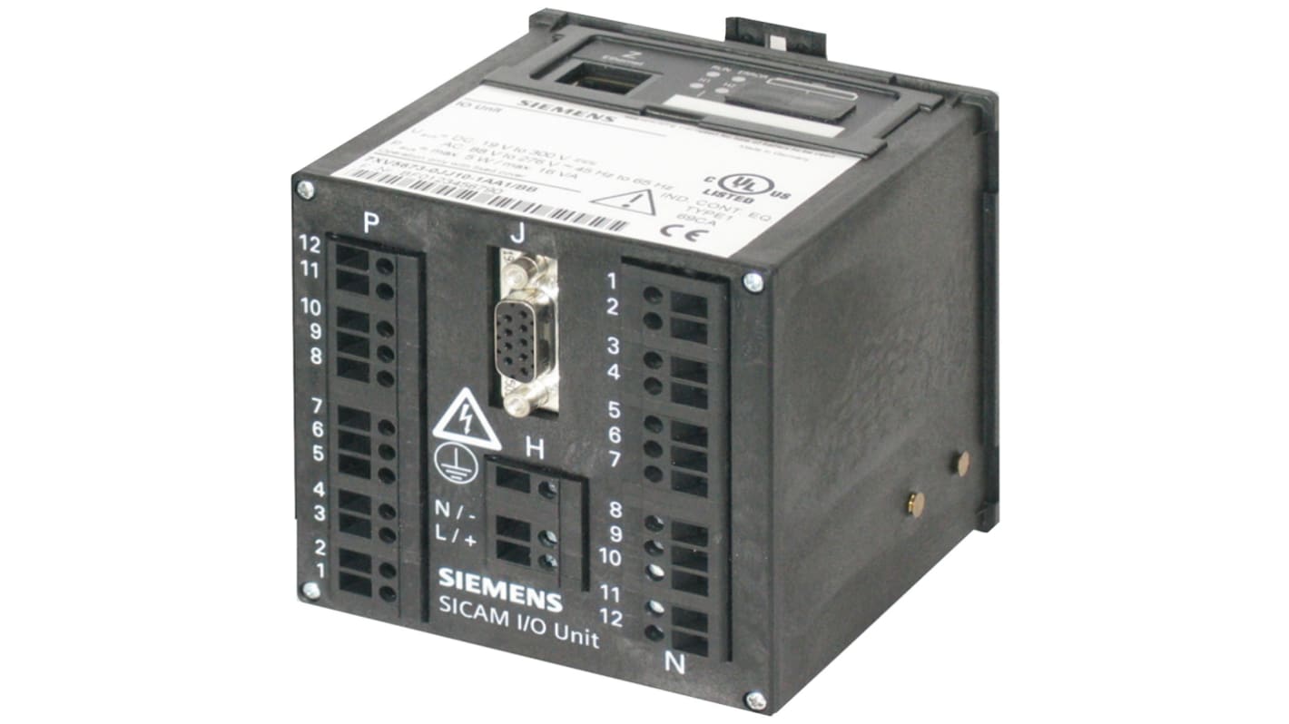 Siemens SICAM I/O Series I/O Unit for Use with Use for Binary Signal Transmission or as I/O Add-On of a Device,