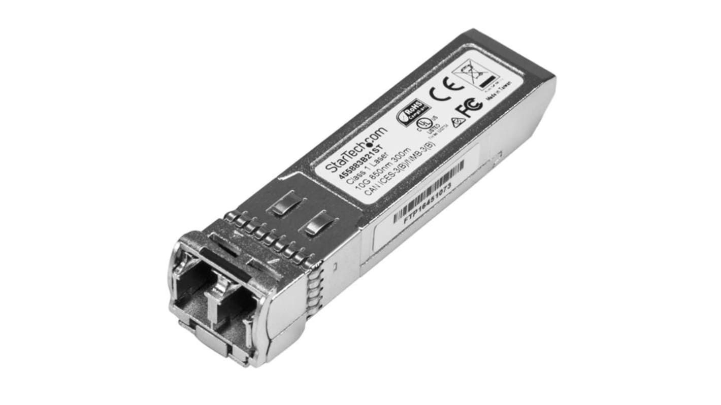 Ricetrasmettitore SFP StarTech.com LC, Modalità multipla, 10000Mbit/s, compatibile con HPE