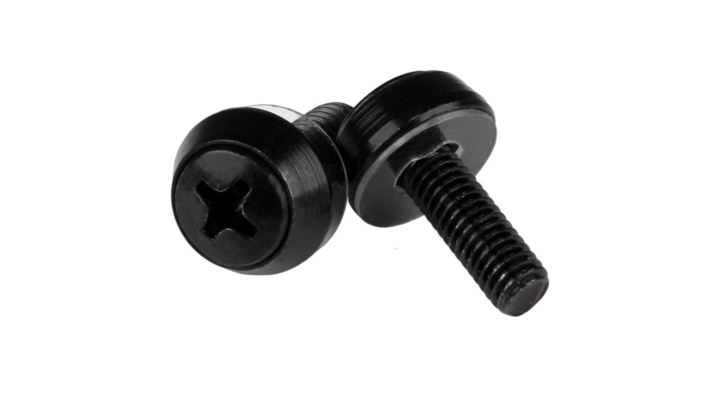 Tornillo StarTech.com serie CABS de Acero, para usar con Montaje en rack, 50 unidades x M5mm