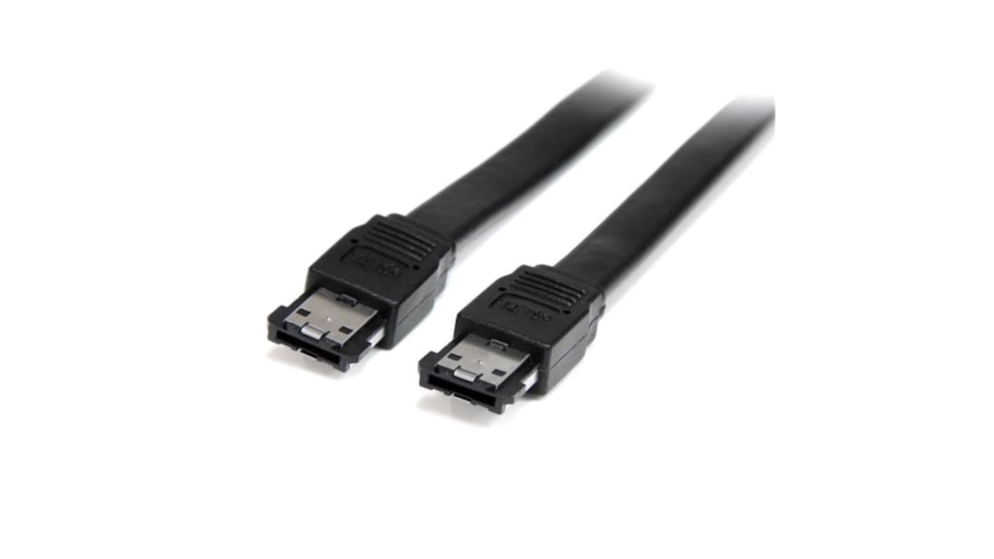 Cable SATA StarTech.com, con. A: eSATA Macho de 7 vías, con. B: eSATA Macho, long 3pies