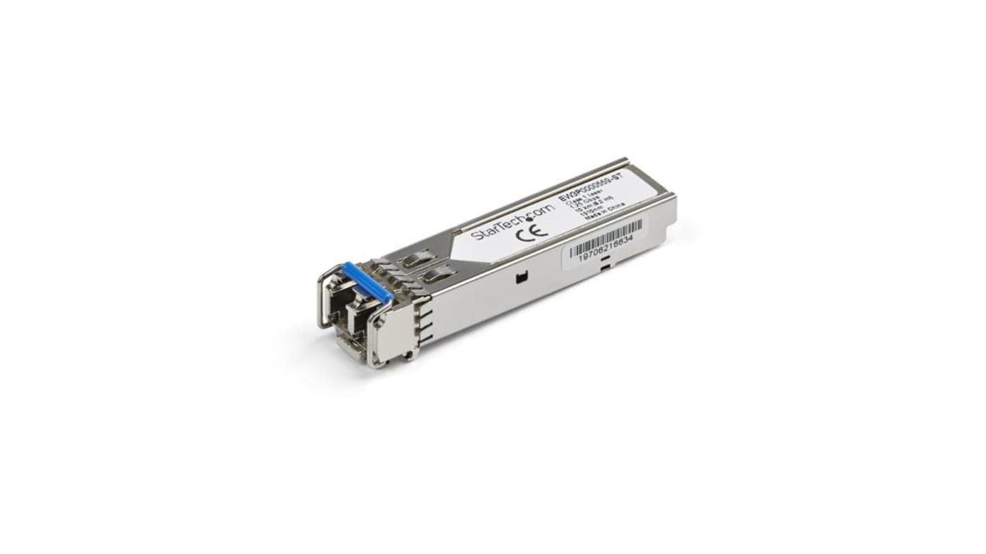 StarTech.com Citrix Compatible LC Single Mode SFP Transceiver Module, Full Duplex, 1000Mbit/s