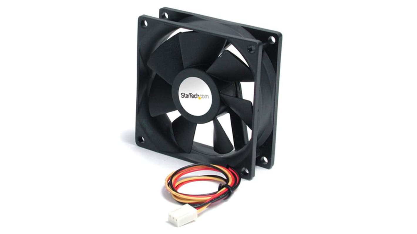 Axiální ventilátor dc, 1.0 x 2.4 x 2.4in, průtok vzduchu: 26.63cfm 12 V DC