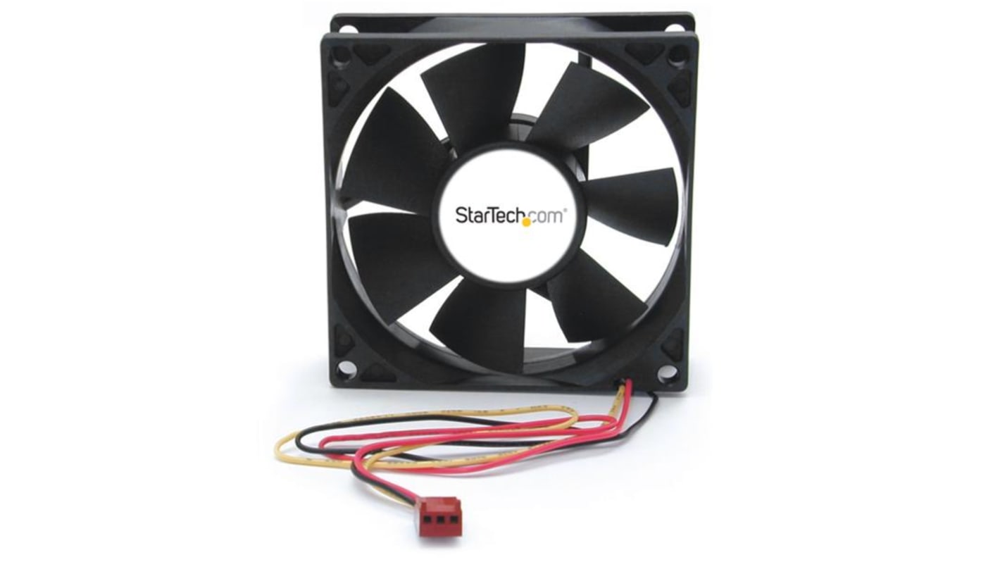 StarTech.com dc-Axiallüfter, 12 V dc / 1.92W, 3.1 x 3.1 x 1Zoll, 37.3cfm