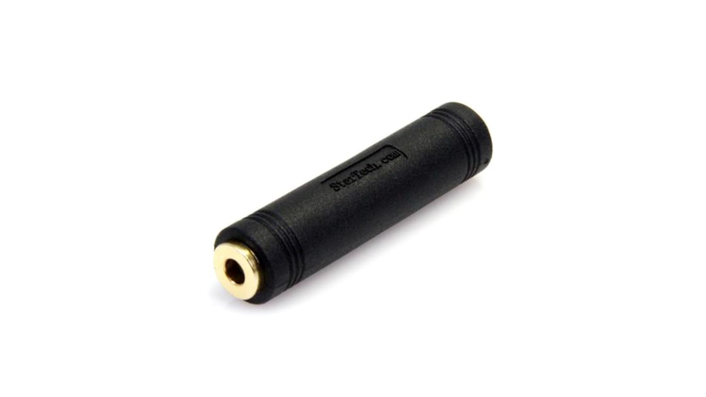 Adaptateur StarTech.com Droit, 3,5mm Stéréo Femelle vers 3,5mm Stéréo Femelle