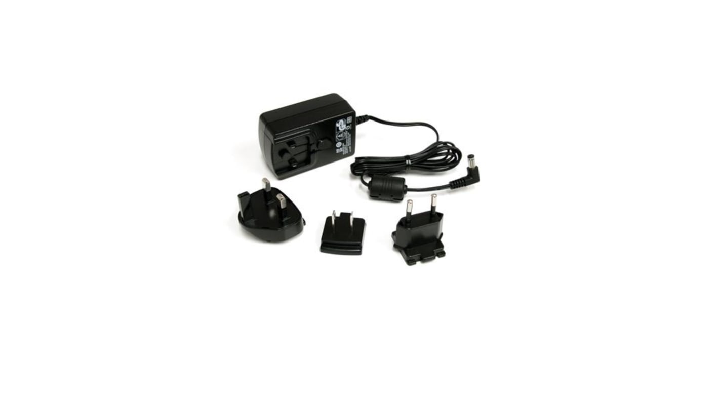 StarTech.com 18W Plug-In AC/DC Adapter 12V dc Output, 1.5A Output