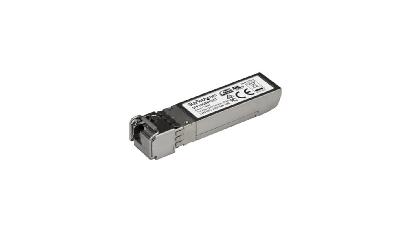 StarTech.com MSA Compatible LC Single Mode SFP Transceiver Module, Full Duplex, 10000Mbit/s