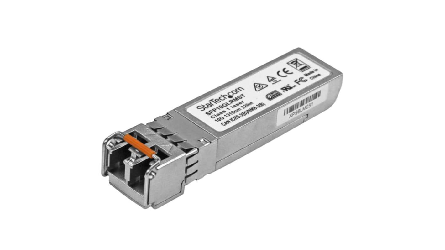 StarTech.com Cisco Compatible LC Multi Mode SFP Transceiver Module, Full Duplex, 10000Mbit/s