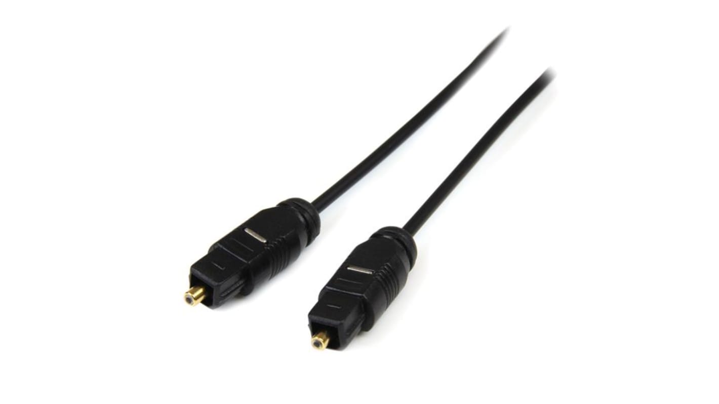 StarTech.com Unscreened Audio Cable, 15ft, Black