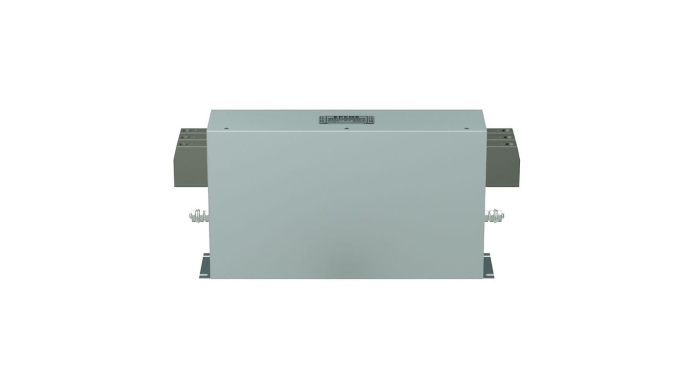 Filtro de suministro de alimentacion EPCOS, 35A, 520 V, 50 Hz, 60 Hz, Montaje en Panel, con terminales Soldadura, Serie