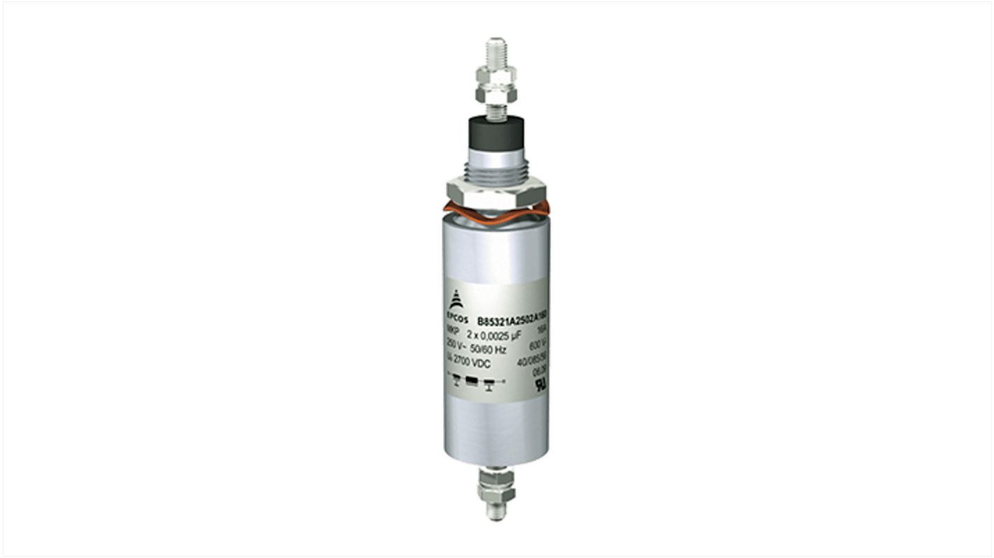 EPCOS EMI-szűrő 600 V 50 Hz, 60 Hz 500A Furatszerelt 80 x 16mm