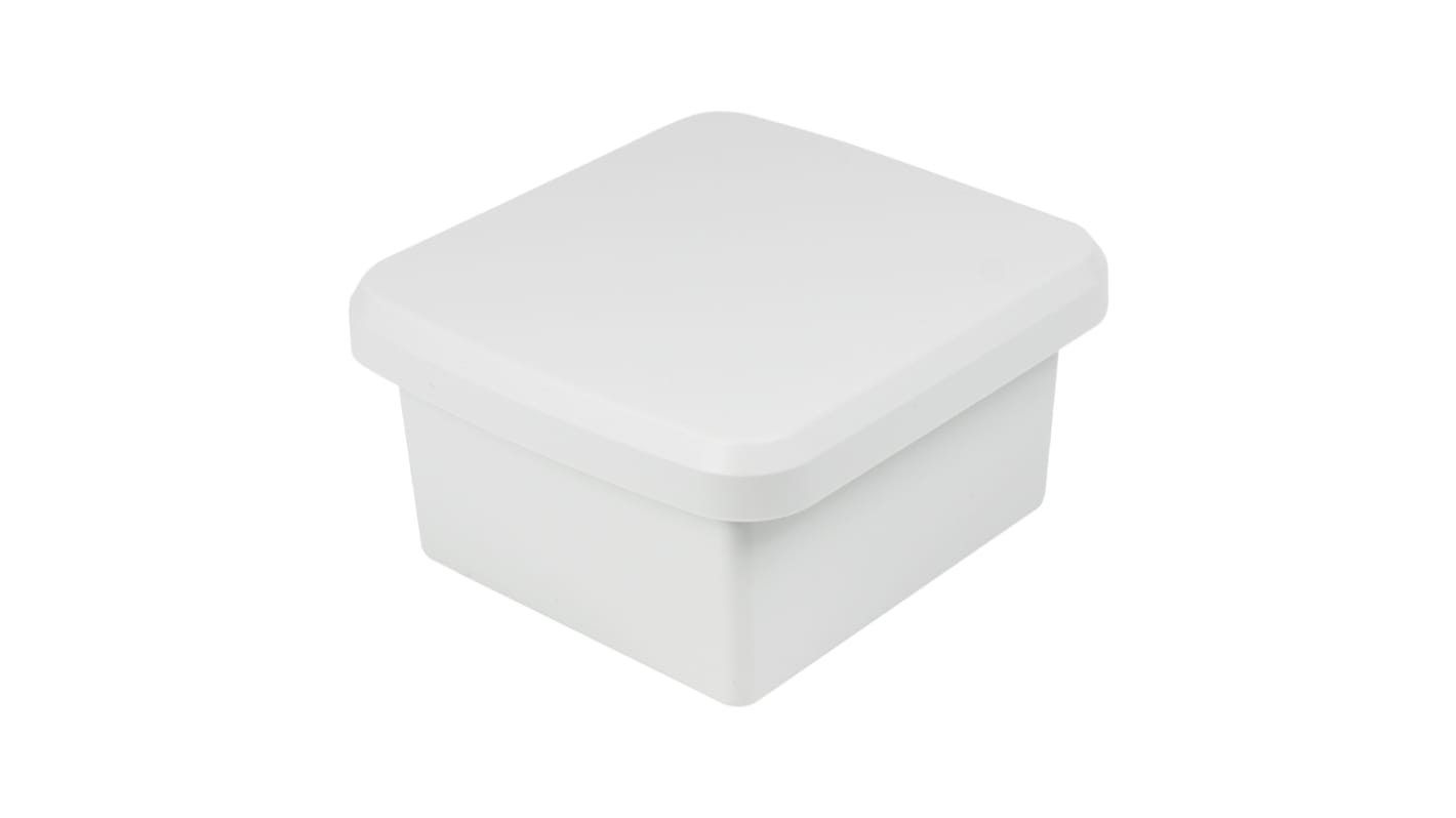 CAMDENBOSS 73 Series White ASA General Purpose Enclosure, IP68, White Lid, 155x145x80mm