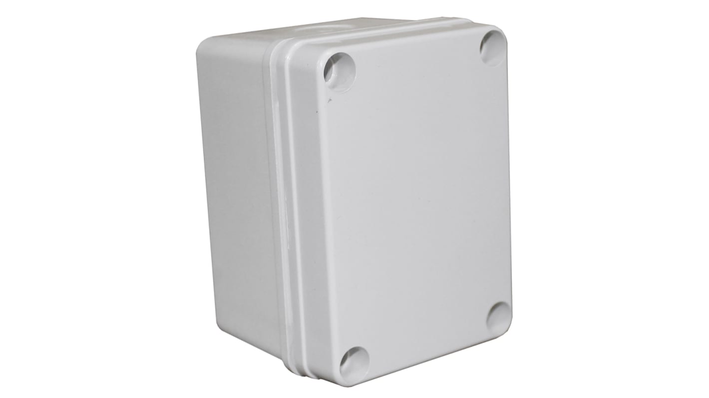 CAMDENBOSS X6 Series Grey ABS General Purpose Enclosure, IP67, IK08, Grey Lid, 110x80x70mm