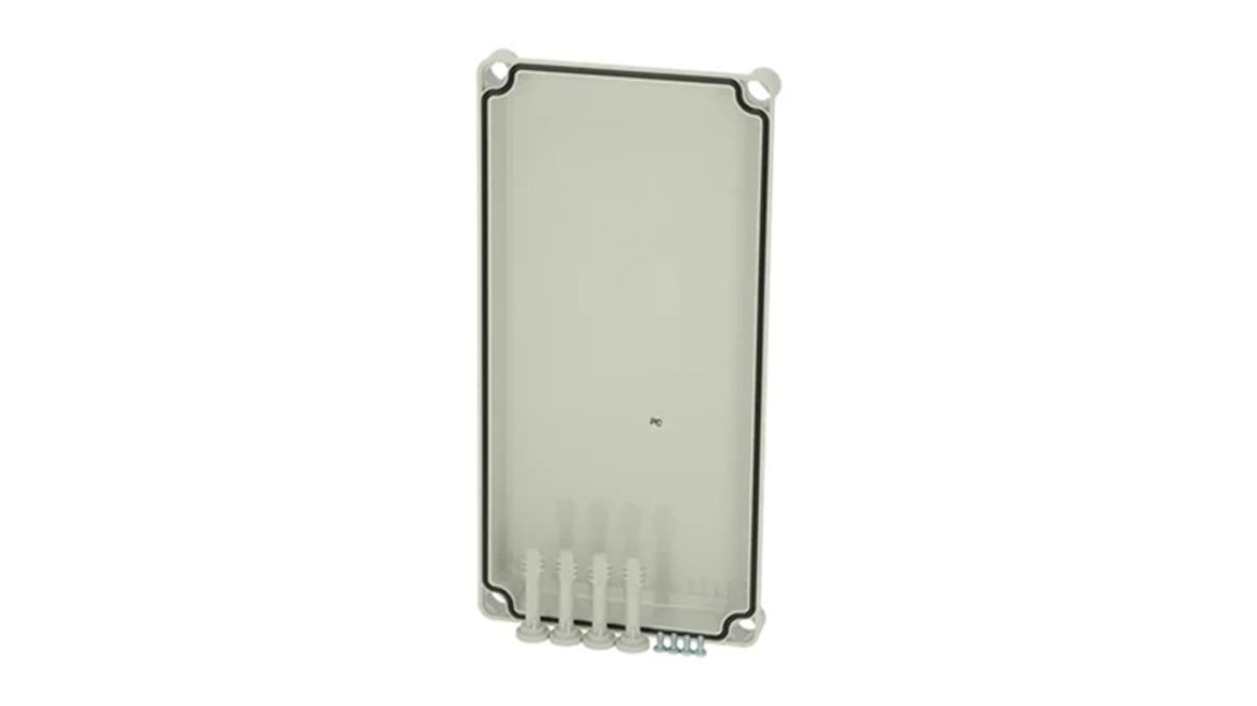 Fibox Polycarbonate Cover, 380 x 190 x 30mm