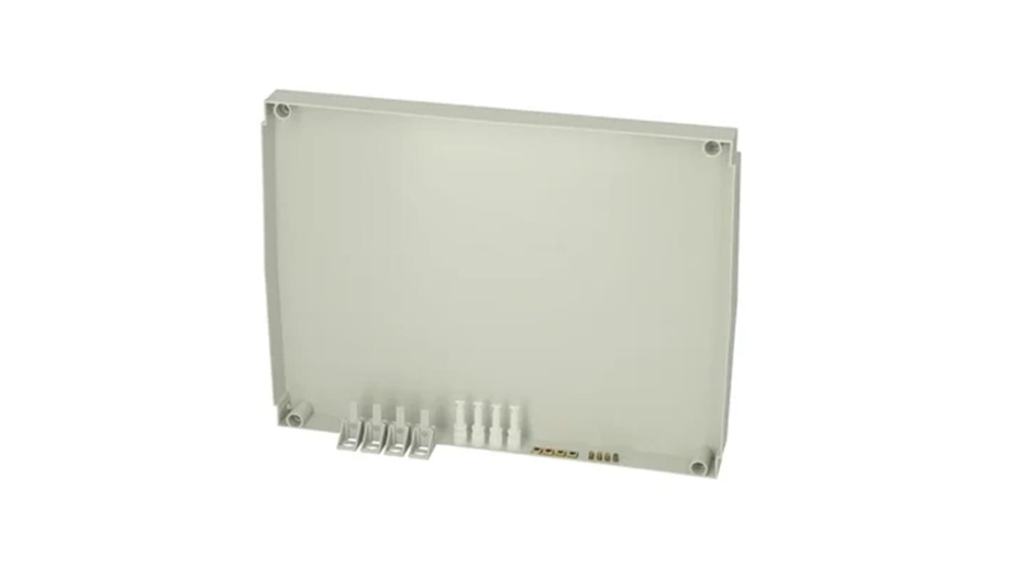 Fibox Polycarbonate Front Plate for Use with Enclosures, 500 x 400 x 1mm