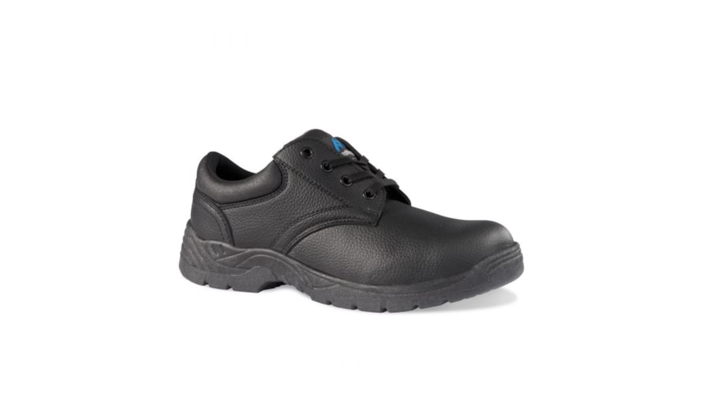 Rockfall Omaha Unisex Black Steel Toe Capped Safety Shoes, UK 8, EU 42