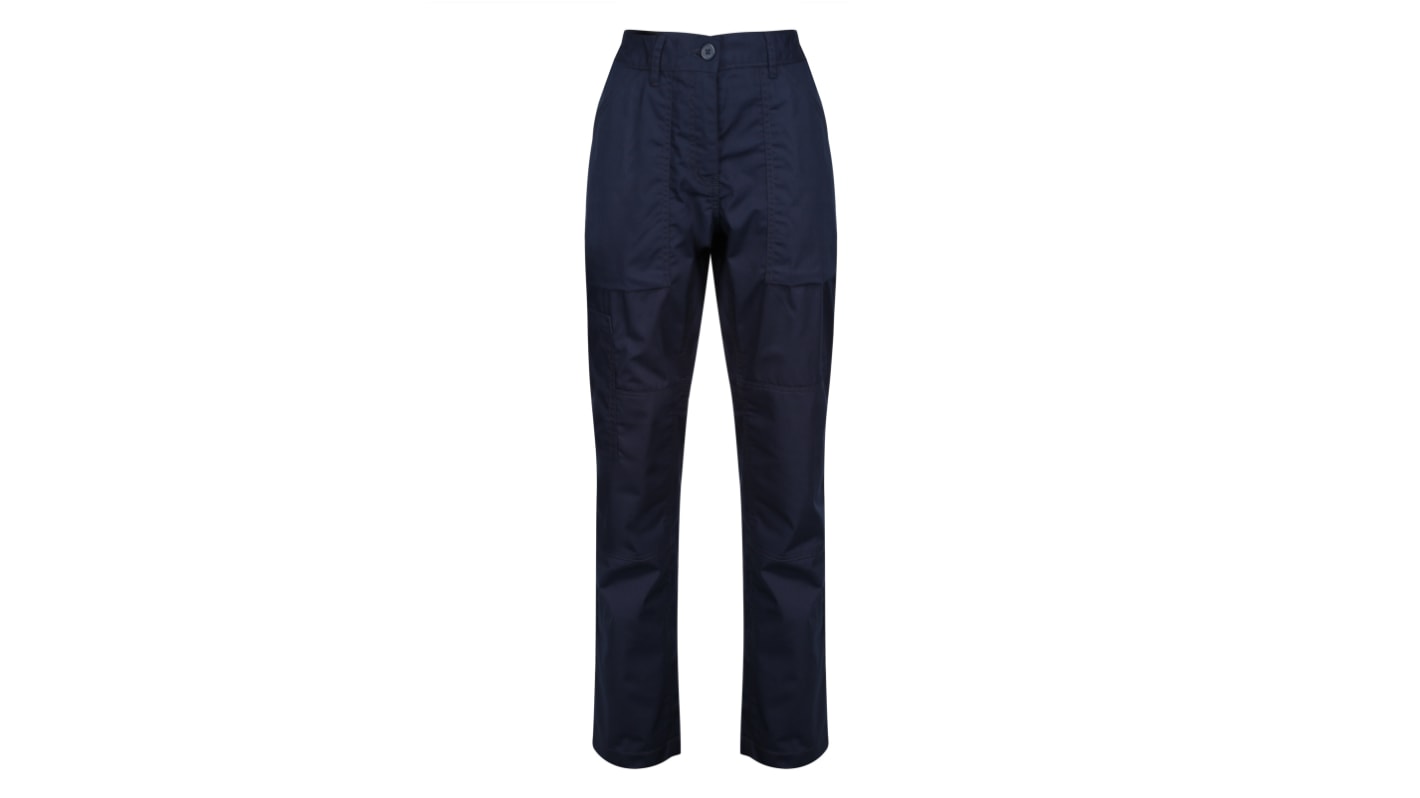 Pantalones de trabajo para Mujer, pierna 29plg, Azul marino, Hidrófugo, Polialgodón TRJ334 29plg 74cm