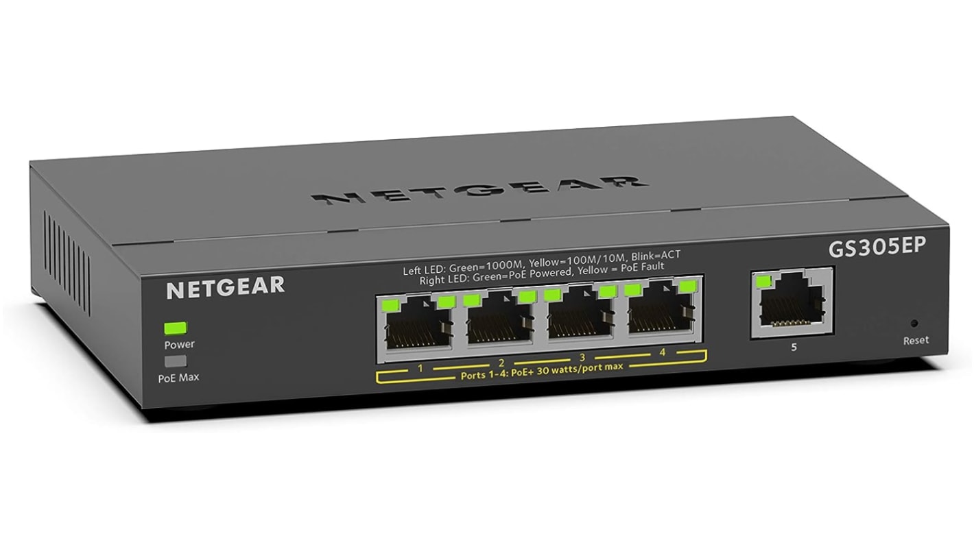 Ano 5portový Netgear Inteligentní