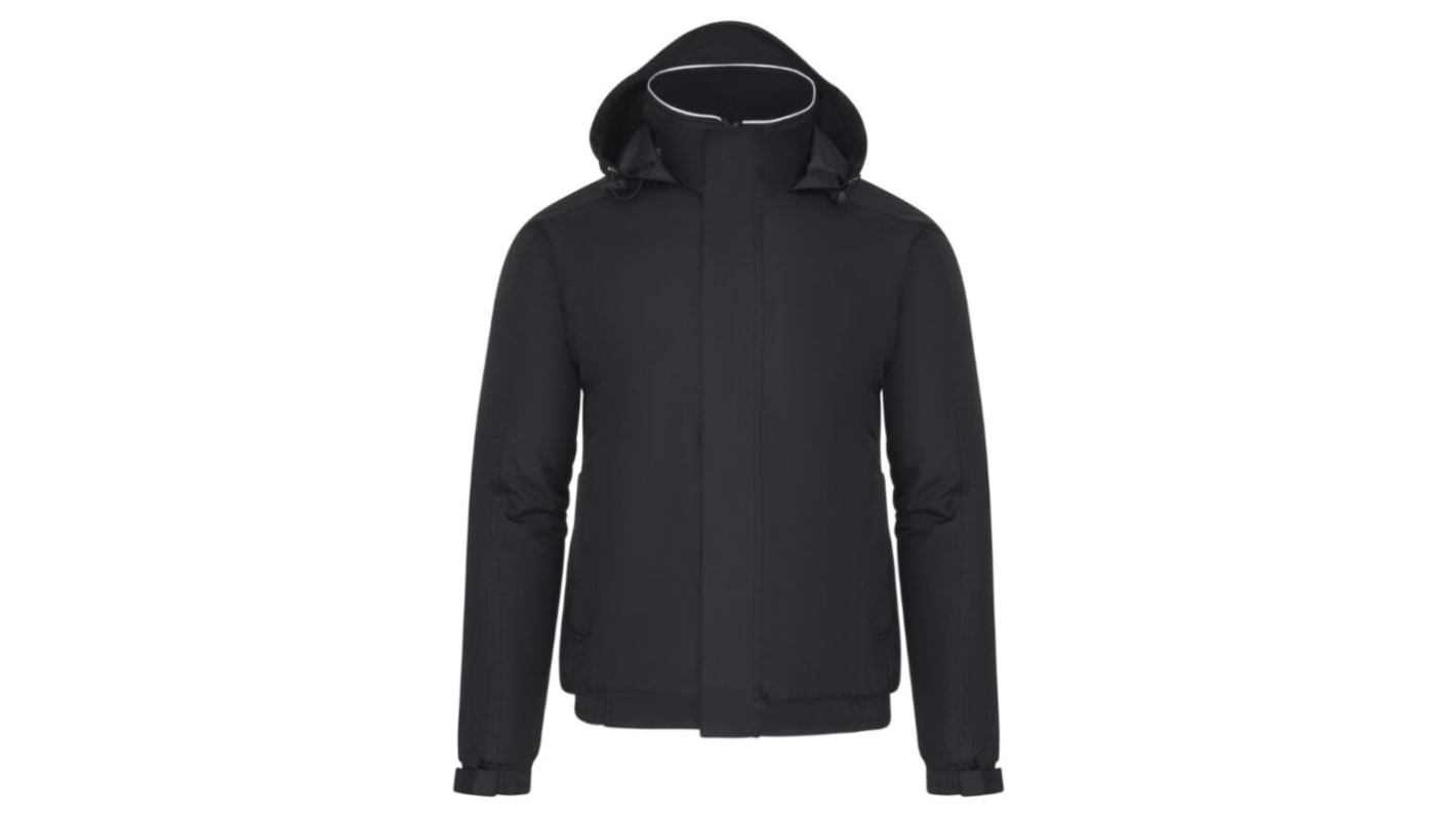 Chaqueta Bomber, XL, Negro, Impermeable, a prueba de viento 4300