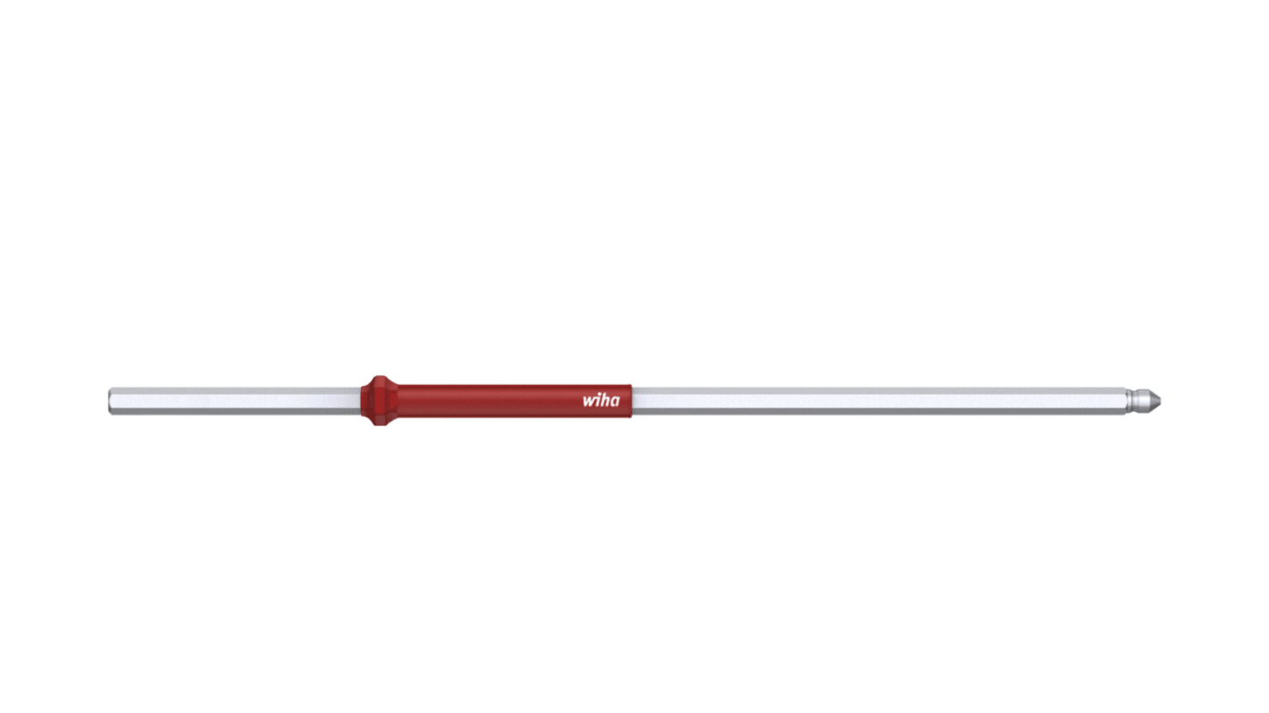 Wiha Hex Screwdriver Blade, 2.5 mm Tip, 175 mm Blade, 175 mm Overall