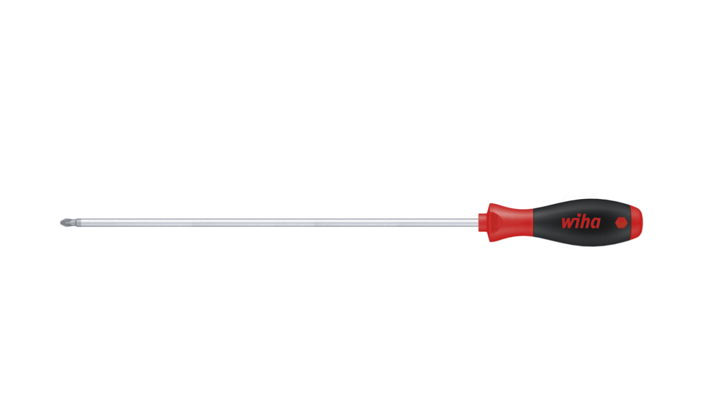 Šroubovák, dělka lopatky: 300 mm Standardní šroubovák Pozidriv hrot PZ2 mm Wiha