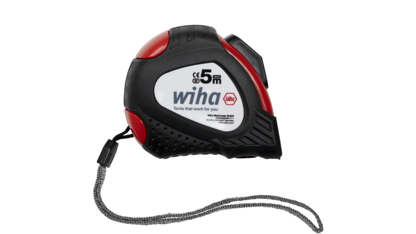 Wiha 24666 5m Tape Measure, Metric