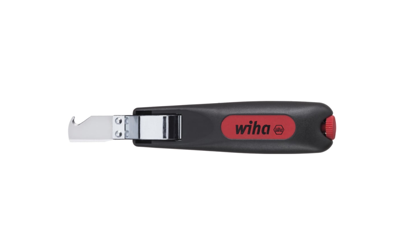 Wiha Z 72 0 06 Series Stripping Tool Wire Stripper, 4mm Min, 28mm Max, 165 Overall