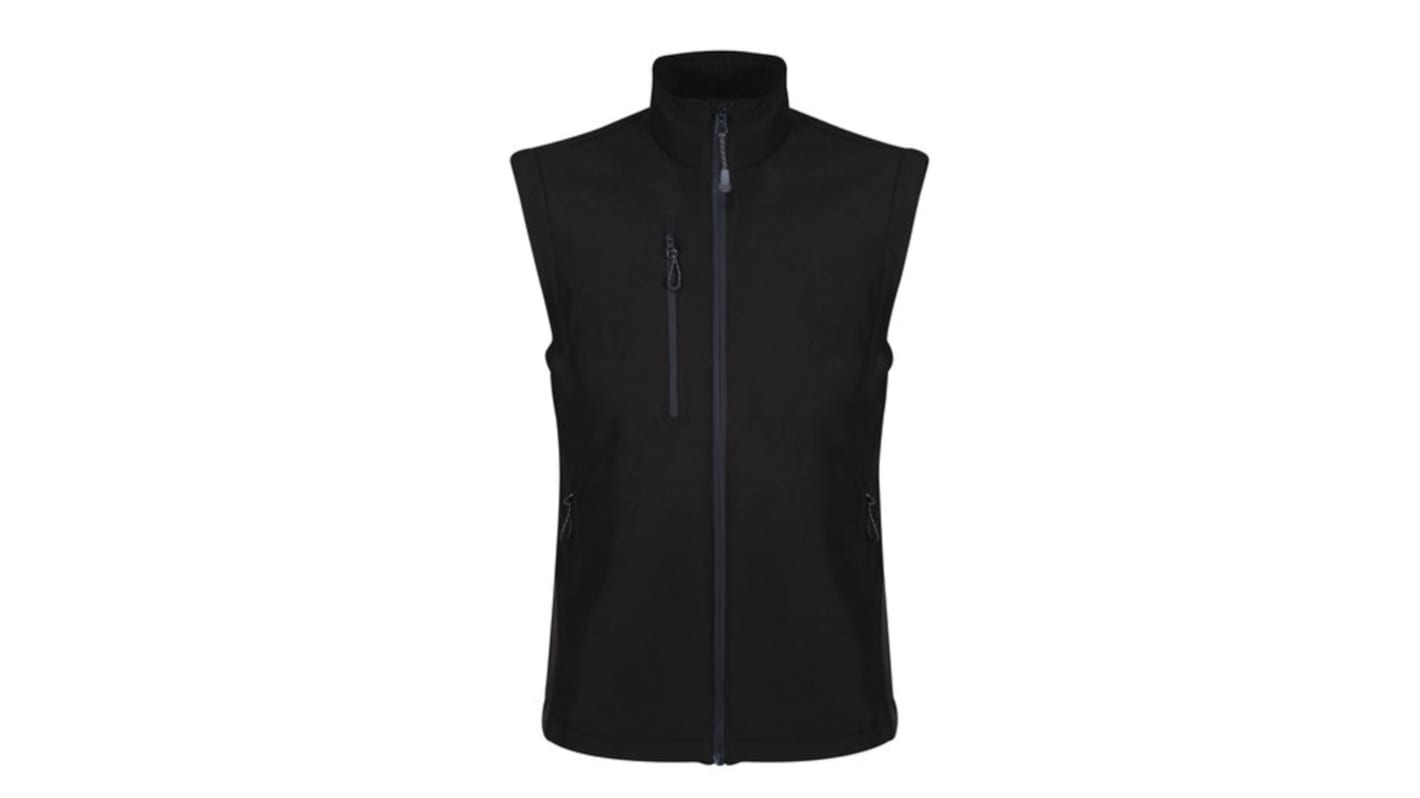 Gilet Nero Regatta Professional TRA858, S per Uomo, Leggeri, Idrorepellente, Antivento