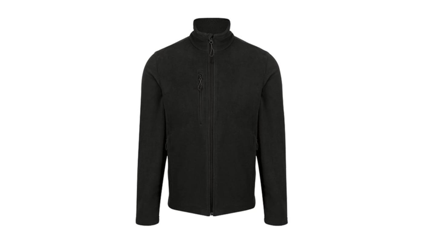 Regatta Professional TRF618 Herren Fleece-Jacke, Recycelter Polyester Schwarz, Größe S