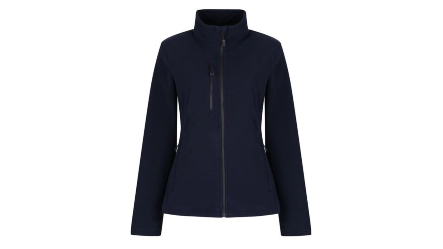 Regatta Professional TRF628 Navy Recycled Polyester Women's<BR/> Fleece Jacket 10