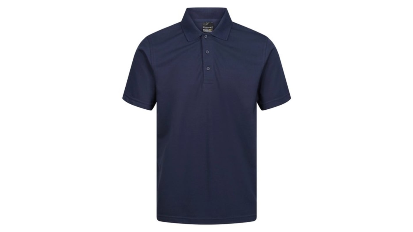 Regatta Professional TRS223 Kurzarm Polohemd, 35 % Baumwolle, 65 % Polyester Marineblau, Größe 50