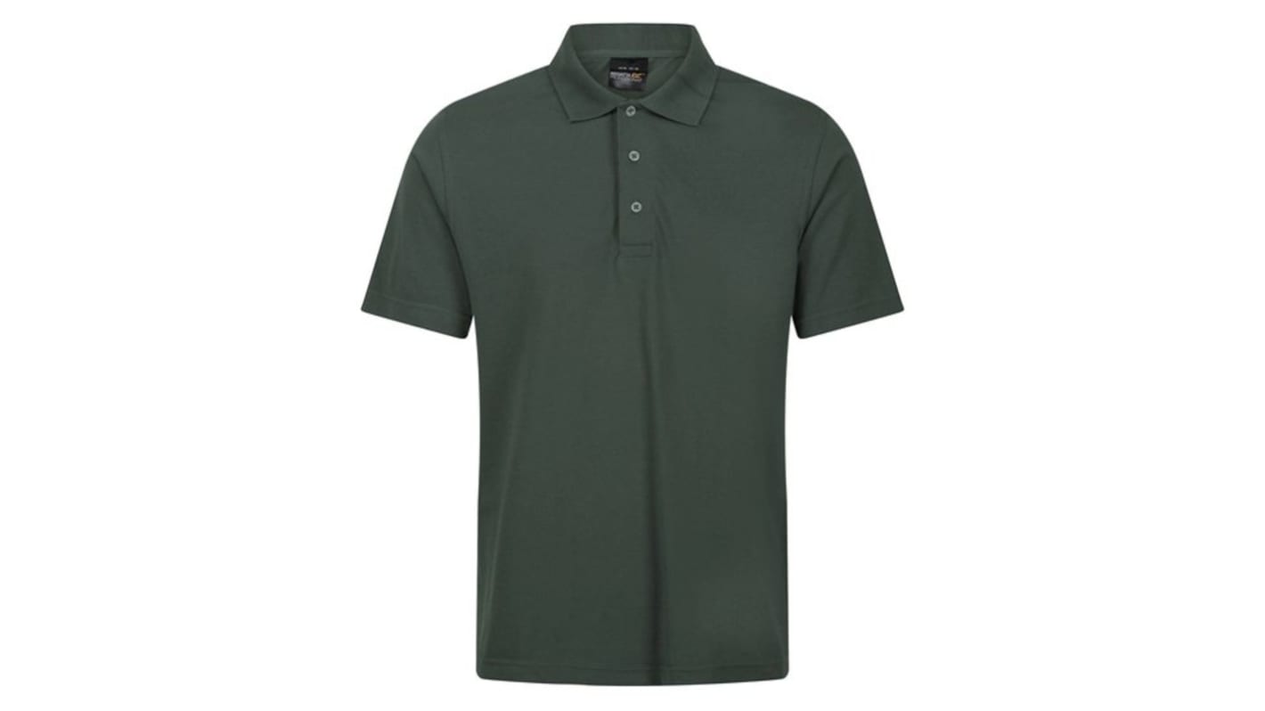 Regatta Professional TRS223 Green 35% Cotton, 65% Polyester Polo Shirt, UK- 3XL, EUR- 62