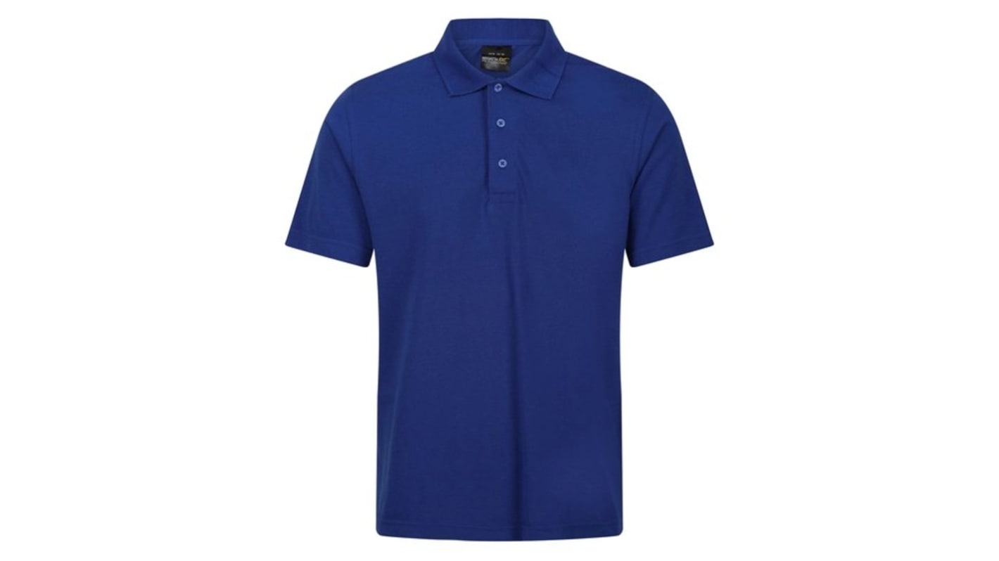 Regatta Professional TRS223 Polohemd, 35 % Baumwolle, 65 % Polyester Königsblau, Größe 52 → 54
