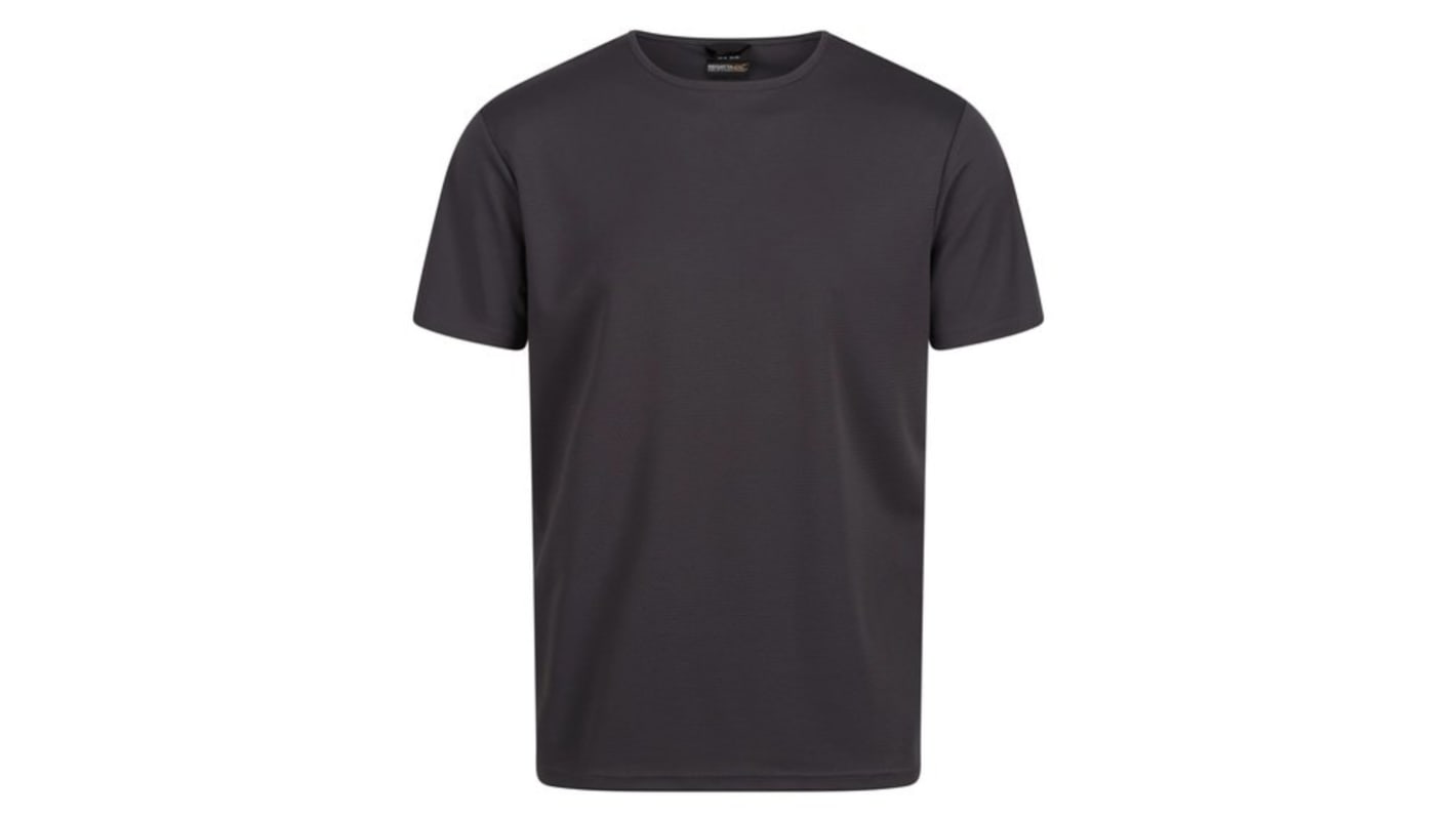 Regatta Professional T-Shirt T-Shirt, 100 % Polyester Grau, Größe 52 → 54