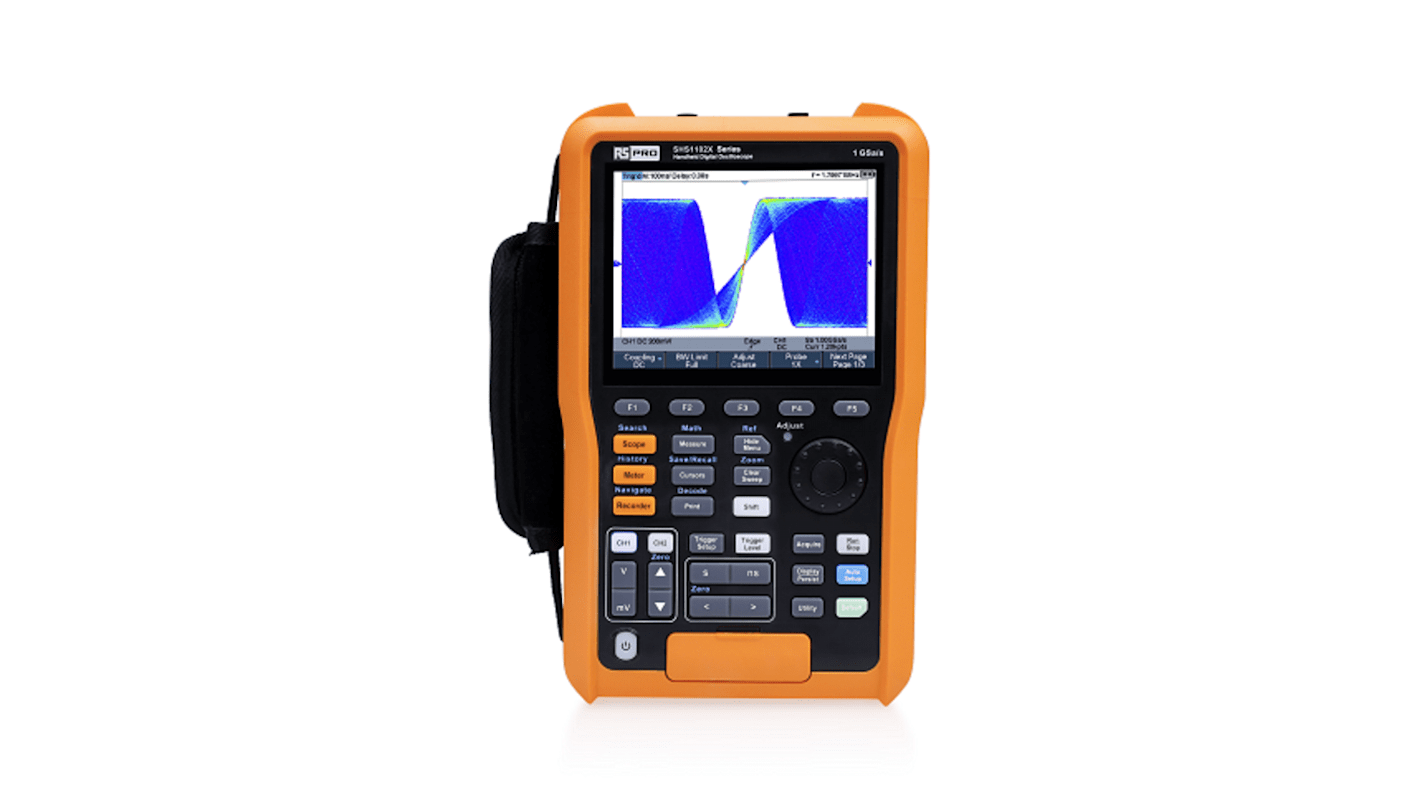 RS PRO Analogue, Digital Handheld Oscilloscope, 2 Analogue Channels, 100MHz, 0 Digital Channels - RS Calibrated