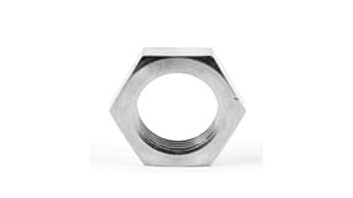 Parker Stainless Steel Hex Nut, DIN, ISO 8434, 22mm
