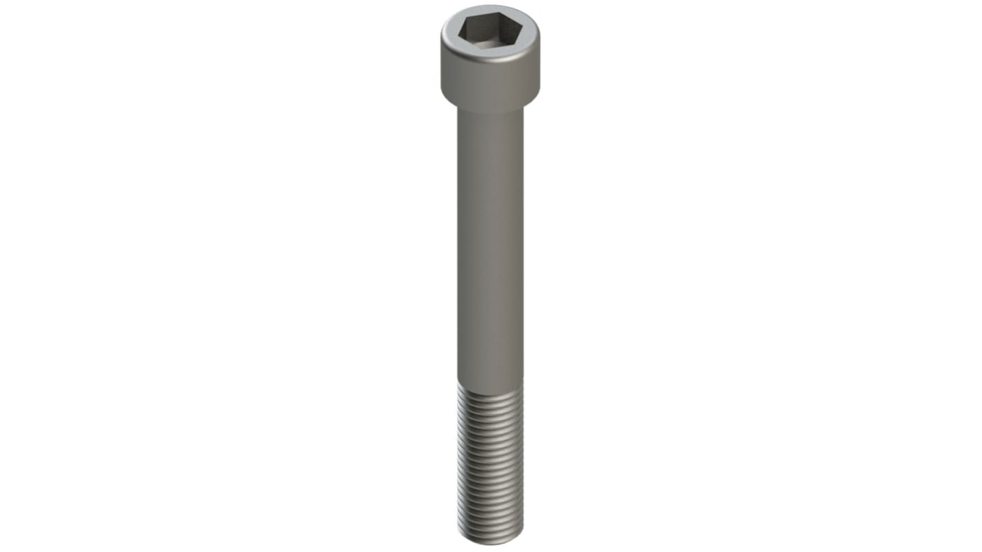 Parker Steel Hex Screw, DIN 3015-2, 5/16 → 12 3/4in x 45mm