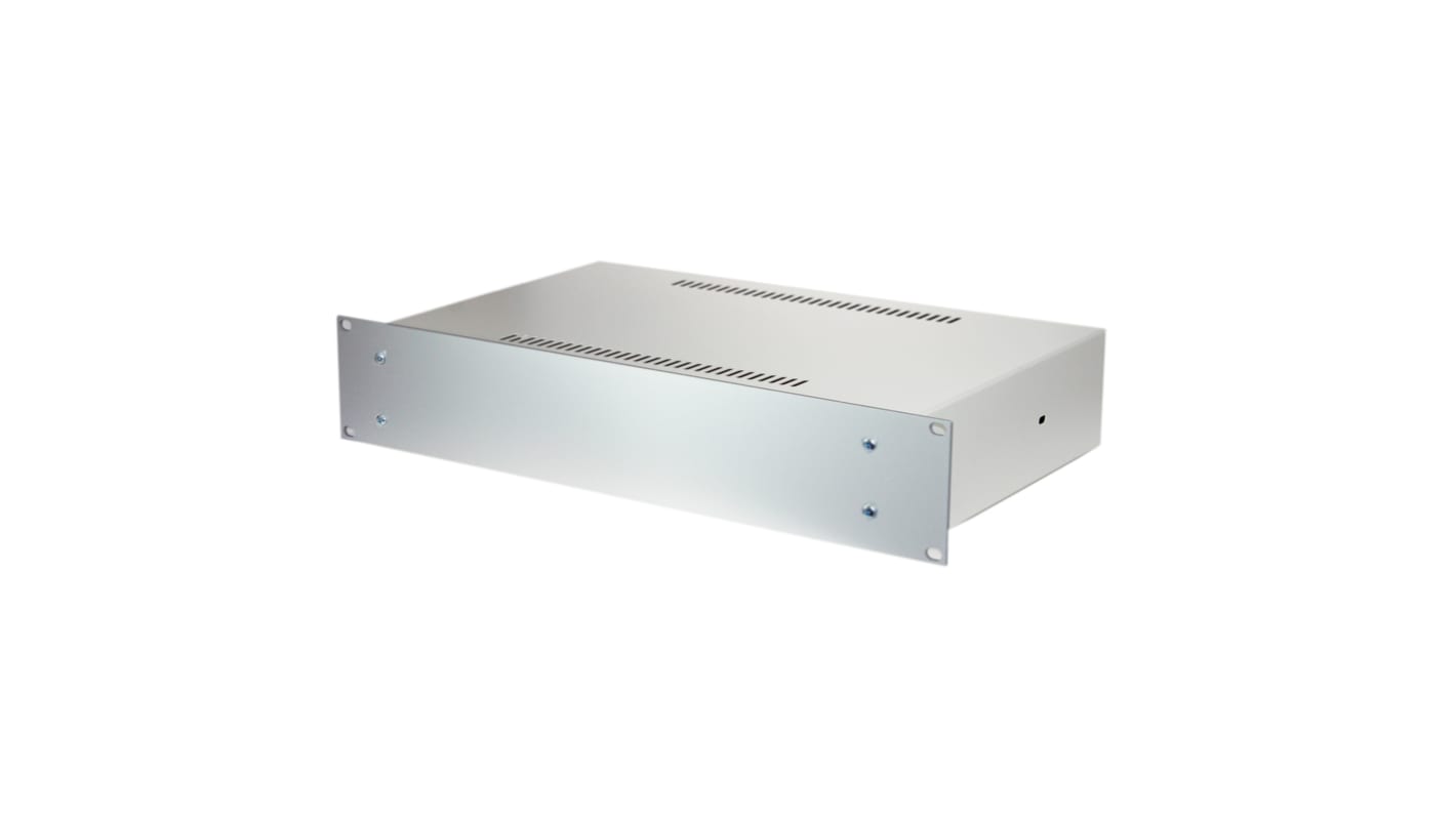 Rackbe építhető doboz 2U, 88.1 x 482.2 x 363mm ventilált