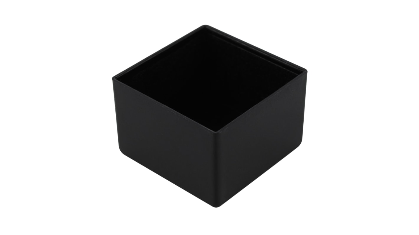 Caja de encapsulado de ABS, 30x30x20mm de color Negro