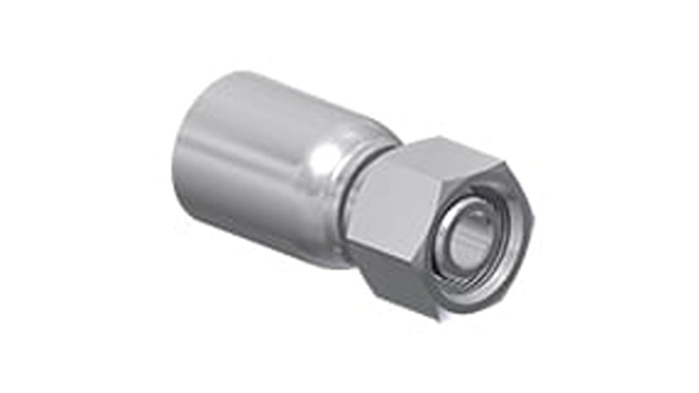 Parker Hydraulic Straight Compression Tube Fitting 1 in Hose to BSP 1 x 11 in Female, 1EA77-16-16