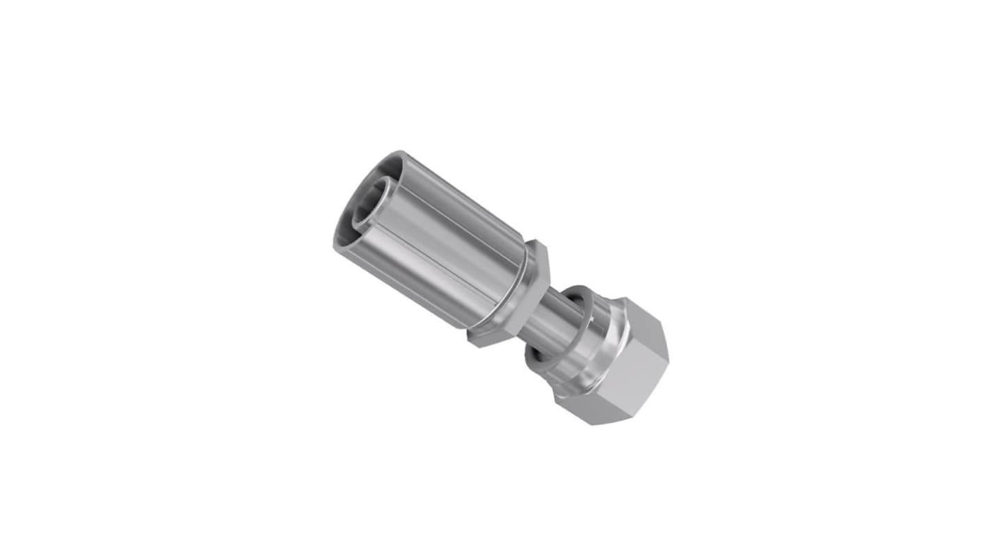 Racor hidráulico, Parker, 1JS48-4-4, Connector A 1/4 in, Connector B ORFS