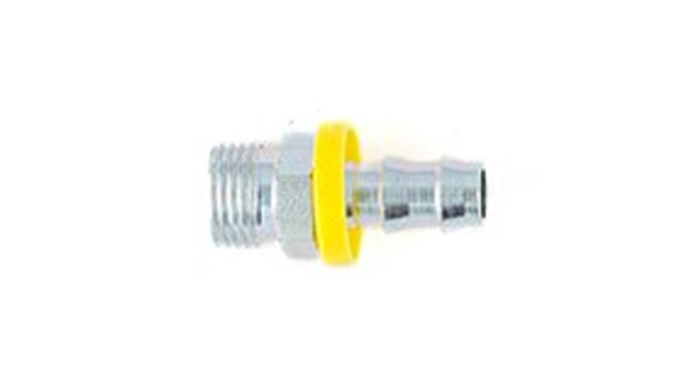 Parker Crimped Hose Fitting 1/4 in to M14 x 1.5 Male, 3D082-8-4