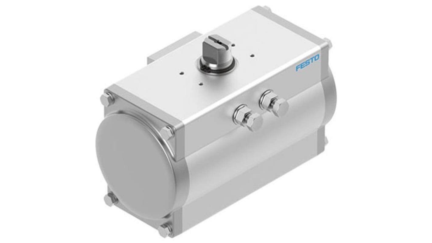 Festo DFPD Series 8 bar Double Action Pneumatic Rotary Actuator, 120 Rotary Angle, 24mm Bore