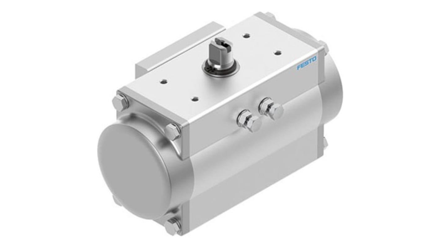 Festo DFPD Series 8 bar Single Action Pneumatic Rotary Actuator, 90 Rotary Angle